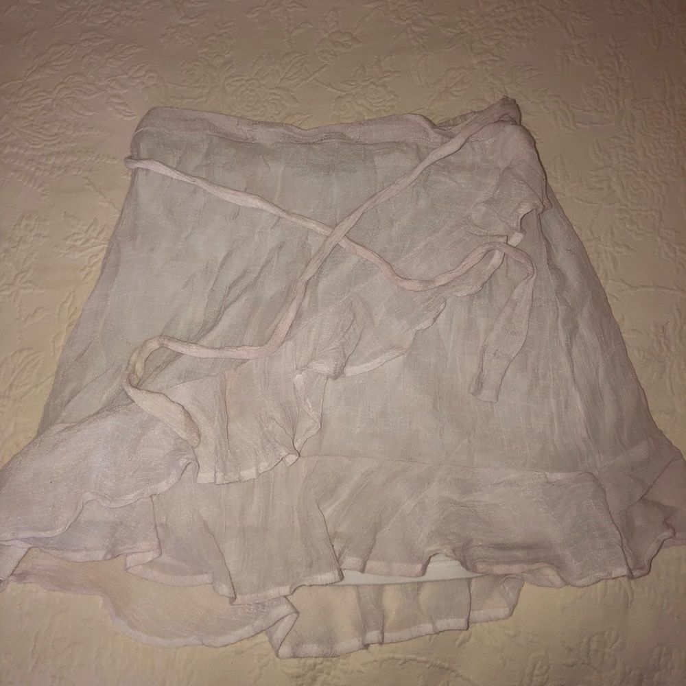White skirt